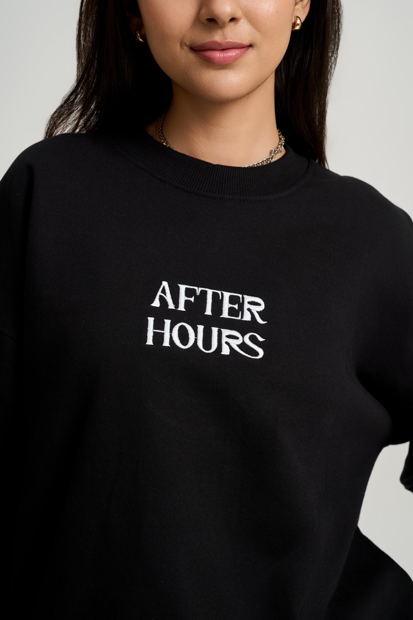 After Hours Black Sweatshirt