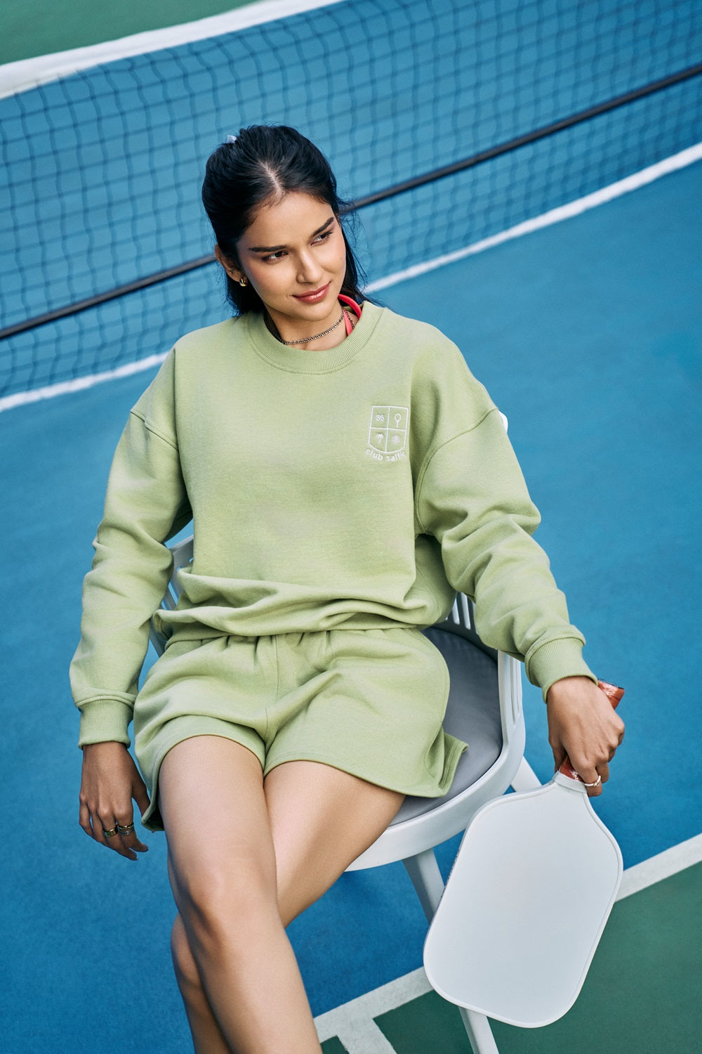 Club Logo Fern Green Sweatshirt