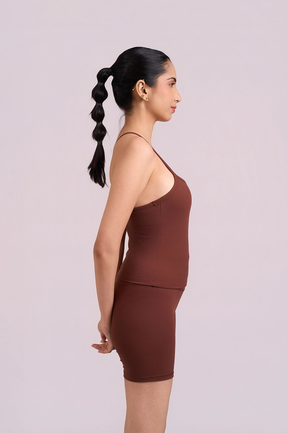 Padded Tank In Truffle