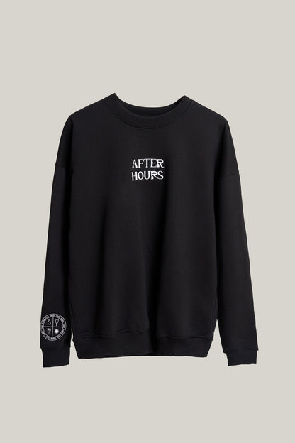After Hours Black Sweatshirt