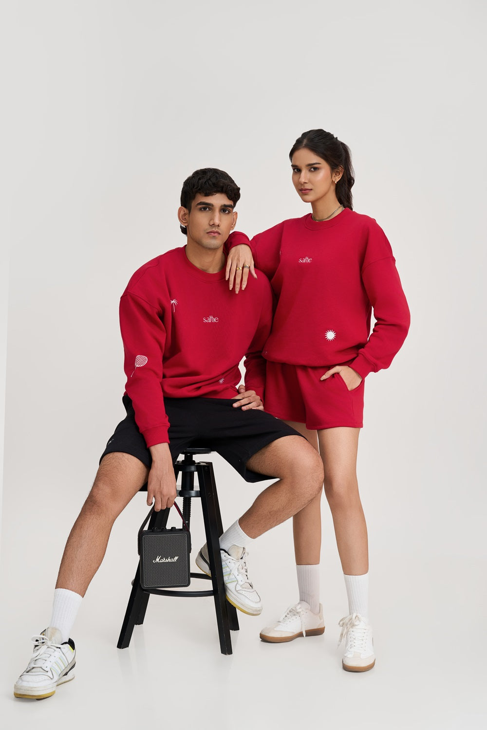 Club Motifs Cherry Red Sweatshirt
