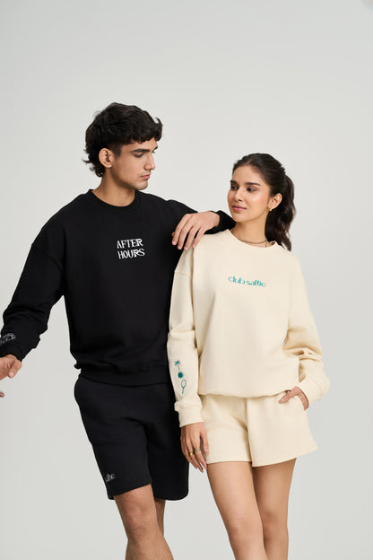 After Hours Black Sweatshirt