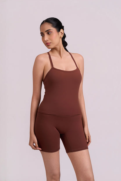 Biker Tights In Truffle