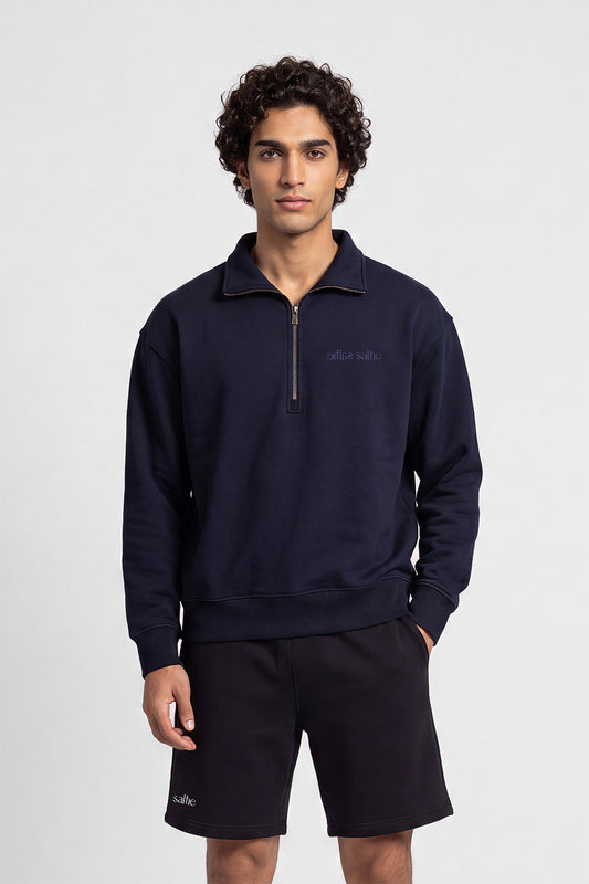 Navy Zipper