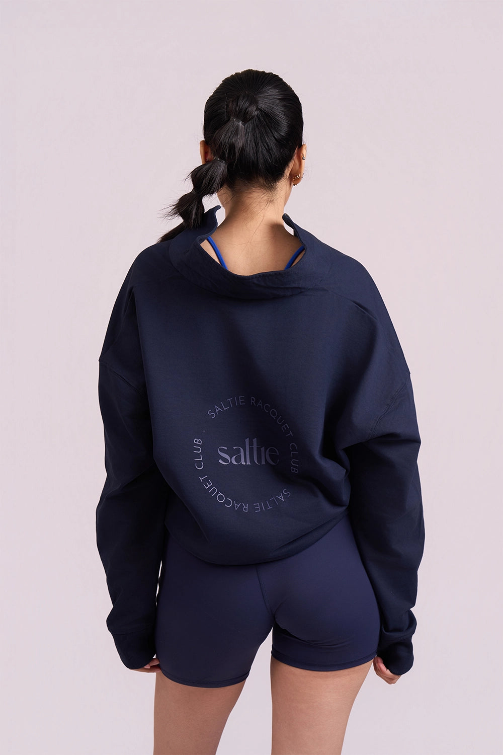 Navy Zipper