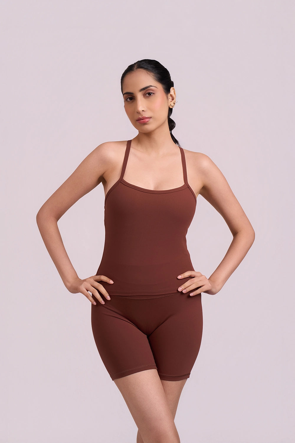 Padded Tank In Truffle