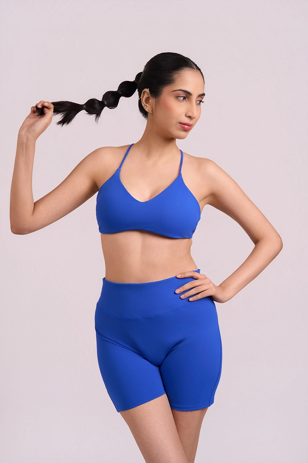 Sports Bra In Ocean Blue
