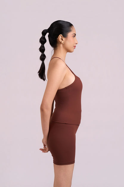 Padded Tank In Truffle