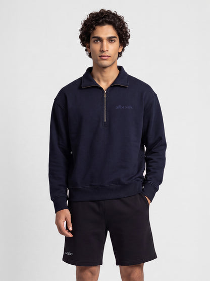 Navy Zipper